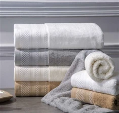 Жакардові рушники з чистої бавовни